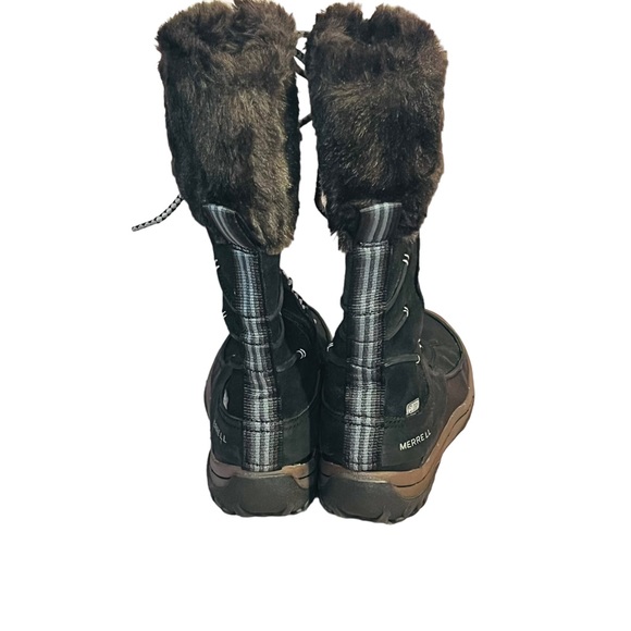 Merrell Women's Decora Prelude Winter Boots Black Size 8 - Picture 5 of 10